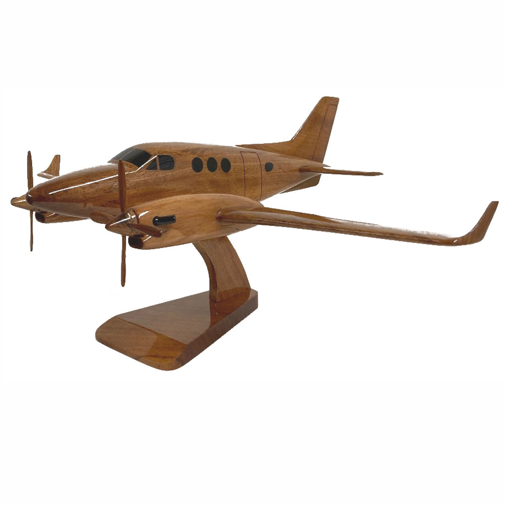 Beechcraft King Air 90 Private/Business Turboprops Aircraft Desktop Model.