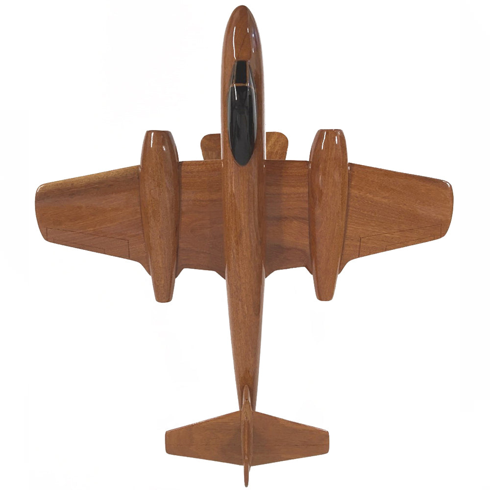 Gloster Meteor RAF Royal Australian Belgian Air ForceWW2 Jet Military Fighter Aerial Reconnaissance Aircraft Wooden Desktop Model