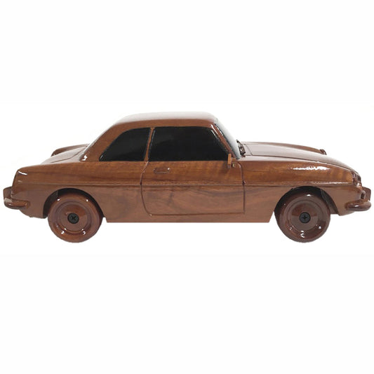 MGBT British Sports Roadster Car Wooden Desk Top Executive Model.
