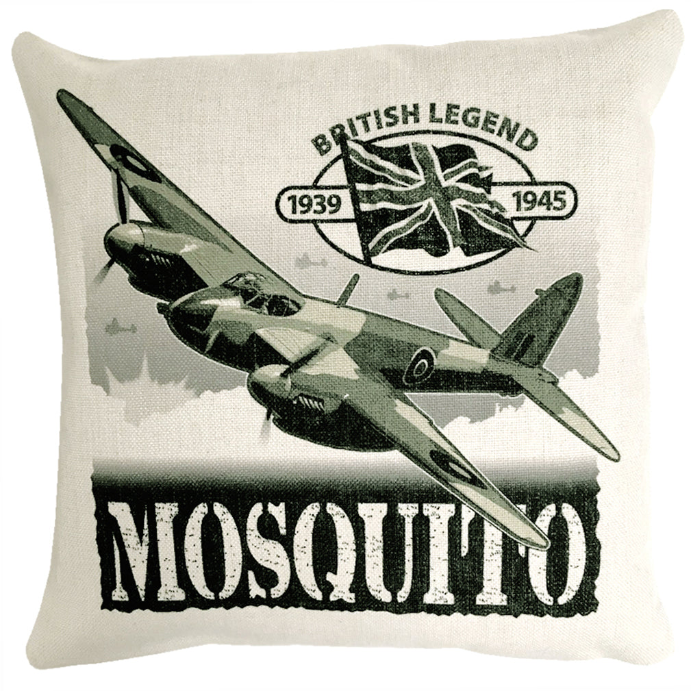 de Havilland DH 98 Mosquito RAF RCAF RAAF USAF WW11 Multirole Fighter Bomber Aircraft Action Cushion Inner Included