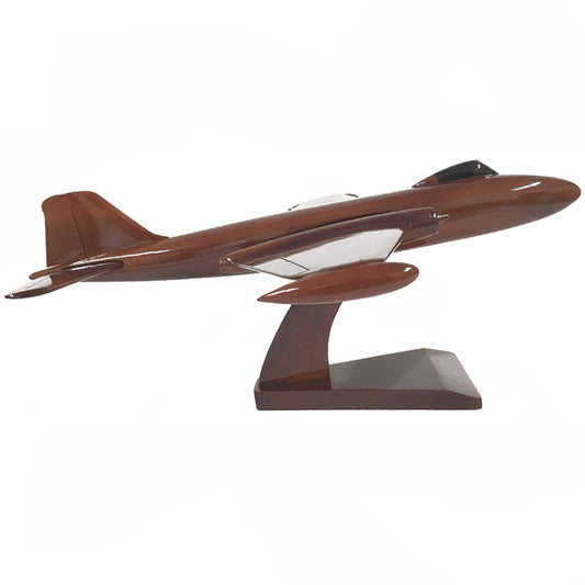 English Electric Canberra PR9 RAF RNAF IAF RAAF Bomber Reconnaissance Military Aircraft Executive Wooden Desktop Model