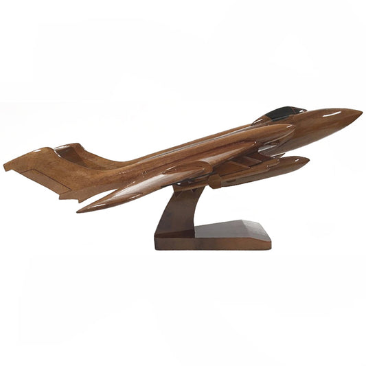 de Havilland Sea Vixen Royal Navy Carrier-Based Fighter Aircraft Wooden Desktop Model