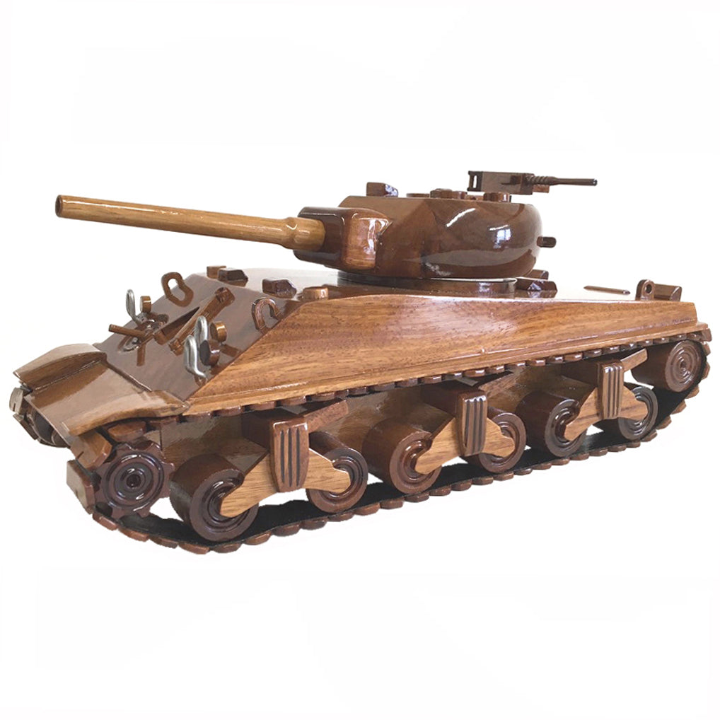 M4 Sherman - US WW2 Military Tank Desktop Model.