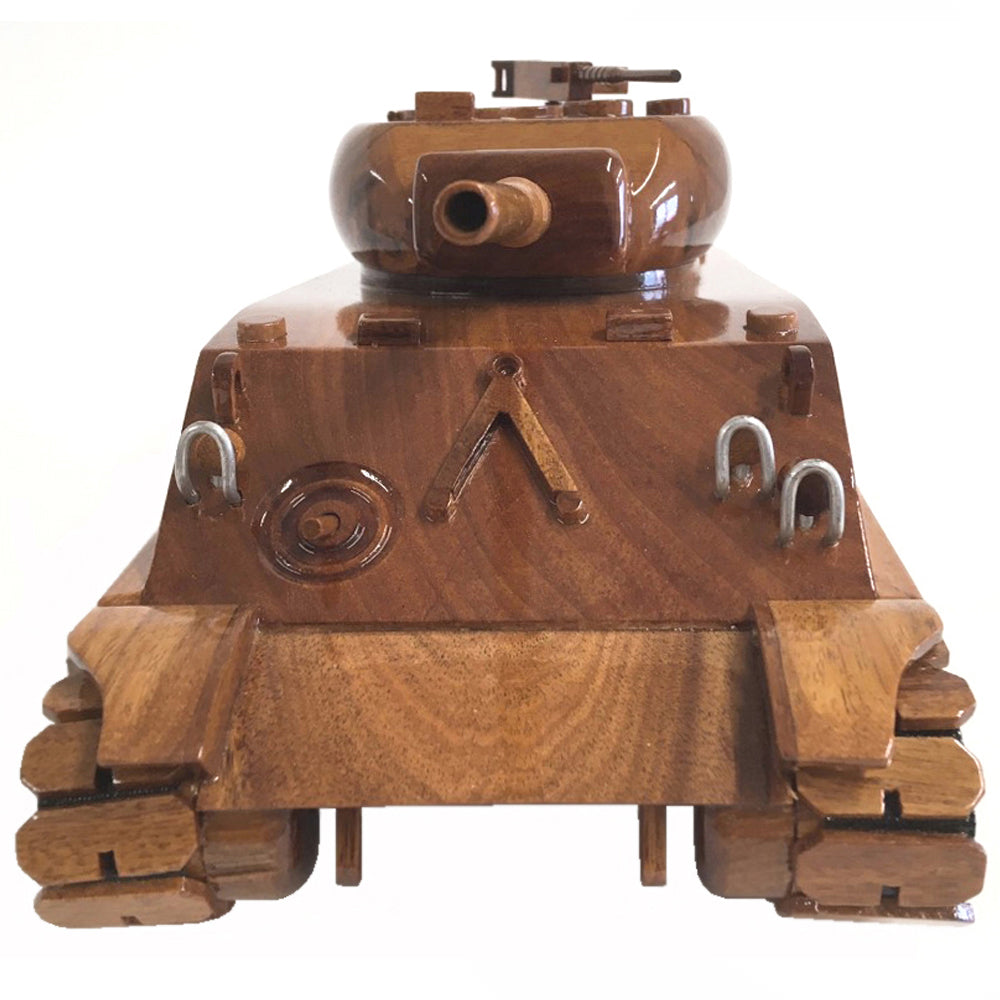 M4 Sherman - US WW2 Military Tank Desktop Model.