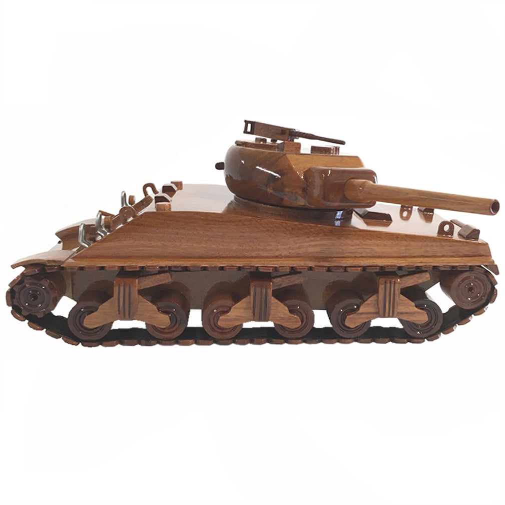 M4 Sherman - US WW2 Military Tank Desktop Model.