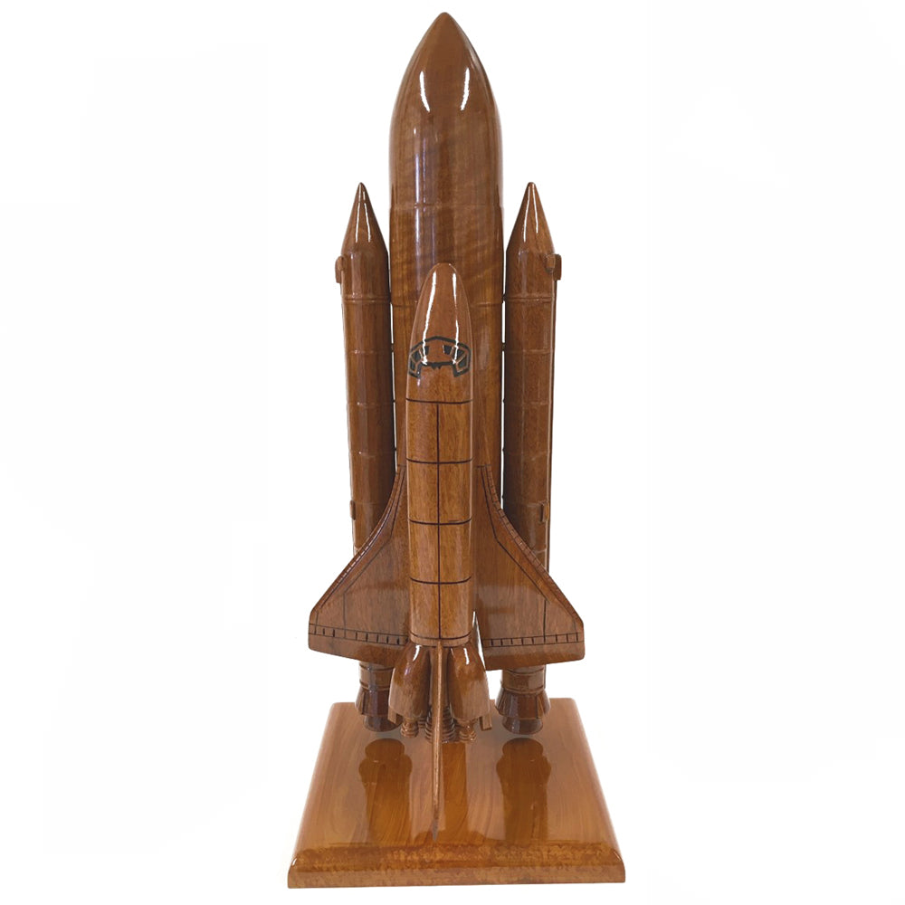 Space Shuttle & Booster On Take Off Desktop Model.