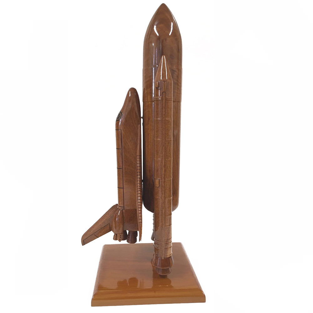 Space Shuttle & Booster On Take Off Desktop Model.