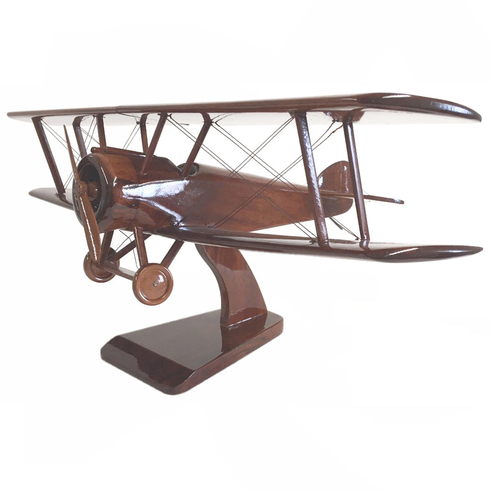 Sopwith Camel British WW1 Biplane Desktop Model.