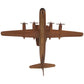 B 377 Stratocruiser Commercial Airliner Aircraft Wooden Desktop Model