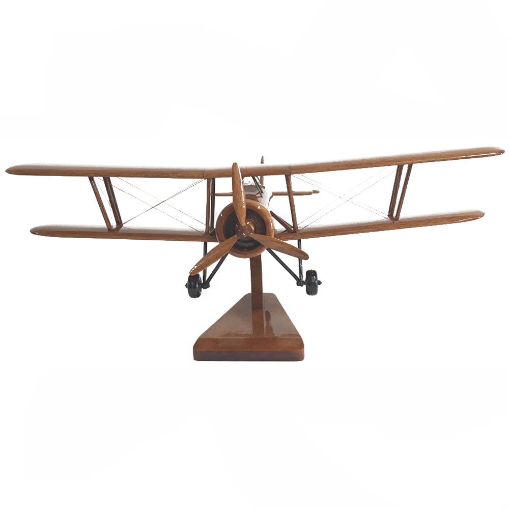 Fairey Swordfish RN/RAF/RCAF/RNN Biplane Torpedo Bomber Aircraft Wooden Desktop Model.