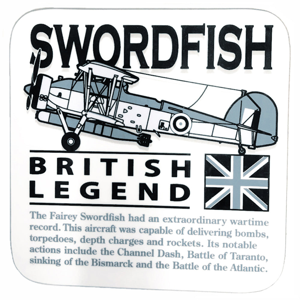 Fairey Swordfish WW11 Royal Navy/RAF/RCAF/RNN Biplane Torpedo Bomber A –  The Wooden Model Company
