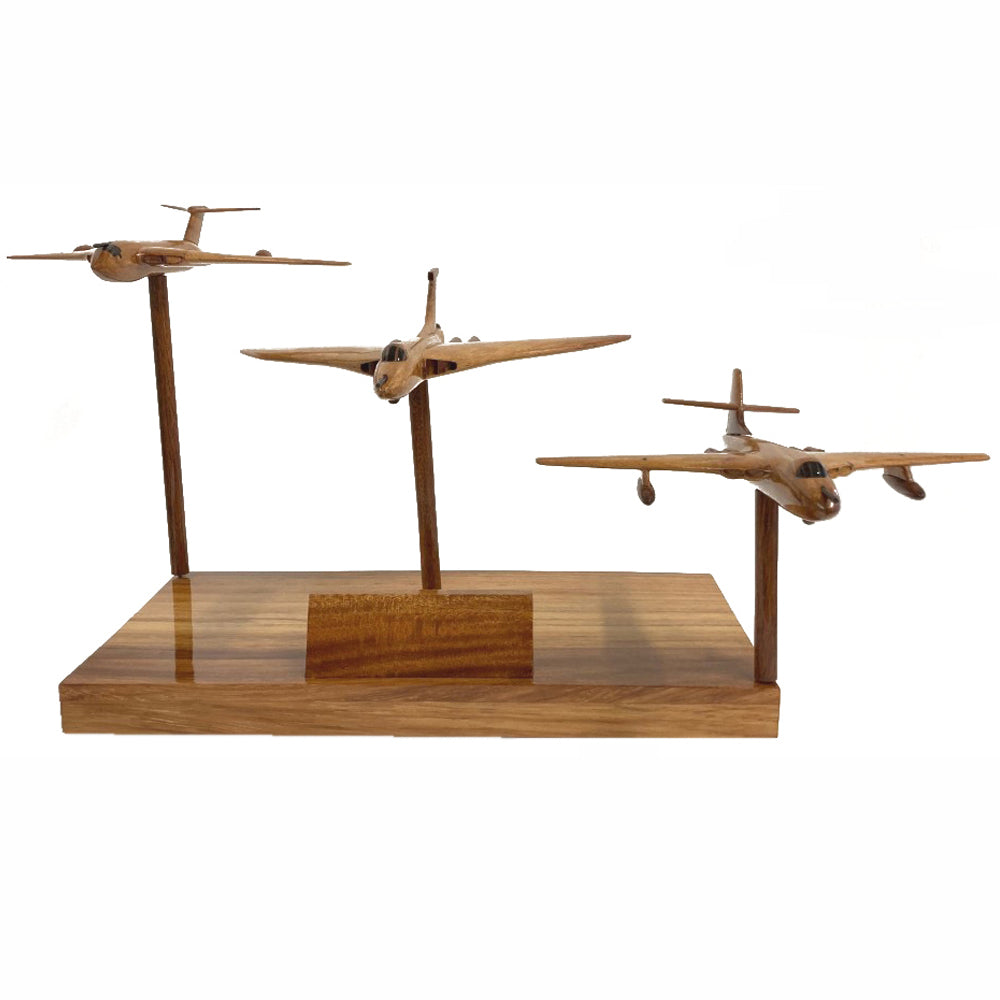 Royal Air Force Cold War Nuclear V-Bomber Force Aircraft Triple Set.