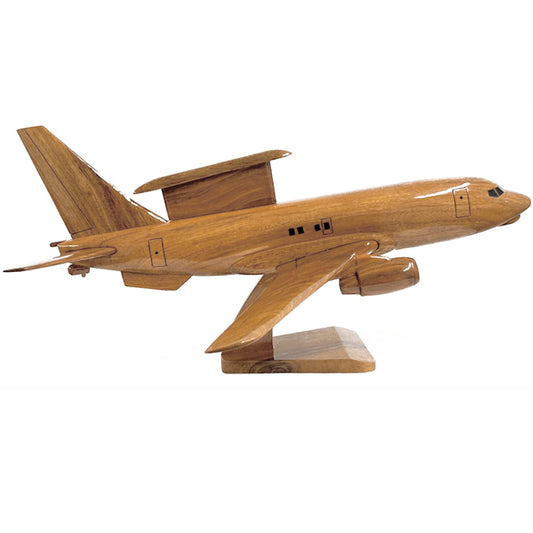 Wedgetail 737 RAF RAAF AEW&C E 7 Military Aircraft Wooden Desktop Model