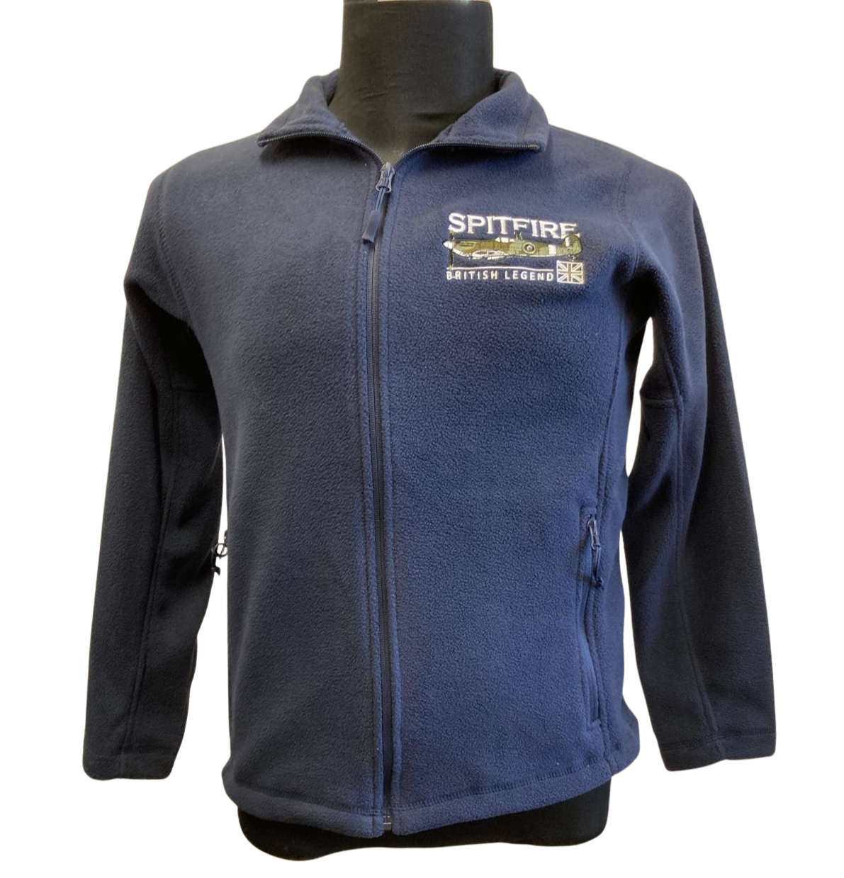 Outdoor Fleece Jacket — Navy