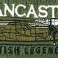 Avro Lancaster RAF RCAF RAAF WW11 Four Engine Heavy Bomber Aircraft Embroidered Black Green Beanie Hat