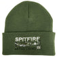 Supermarine Spitfire RAF Battle Of Britain WW2 Fighter Aircraft Embroidered Black Green Beanie Hat