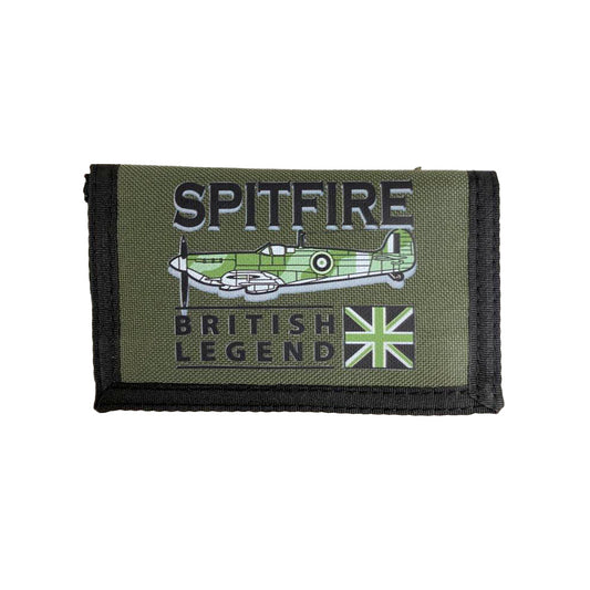 Supermarine Spitfire RAF WW2 Battle Of Britain Aircraft Wallet