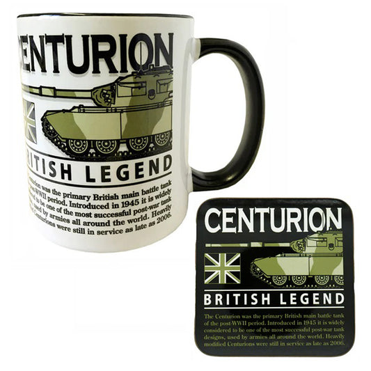 Centurion British Army Main Battle Tank Mug Coaster