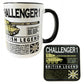 FV40304 Challenger 1 British Army Main Battle Tank Mug Coaster