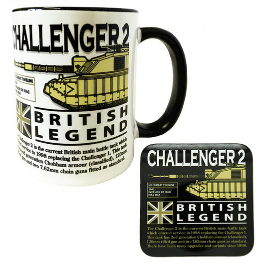 FV4034 Challenger 2 British Army Main Battle Tank Mug Coaster