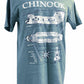 Chinook CH 47 British Army Helicopter Blueprint Design T Shirt