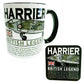 British Aerospace Hawker Siddeley Harrier GR RAF Fighter Bomber Aircraft Mug Coaster