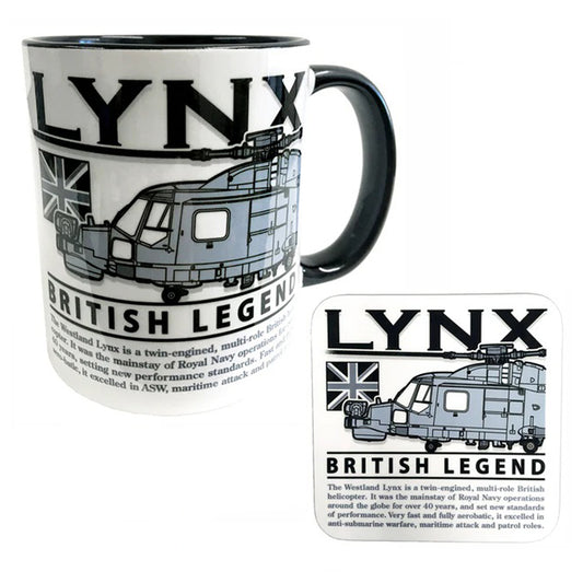 Westland Lynx British Army Royal Navy German Navy Helicopter Mug Coaster