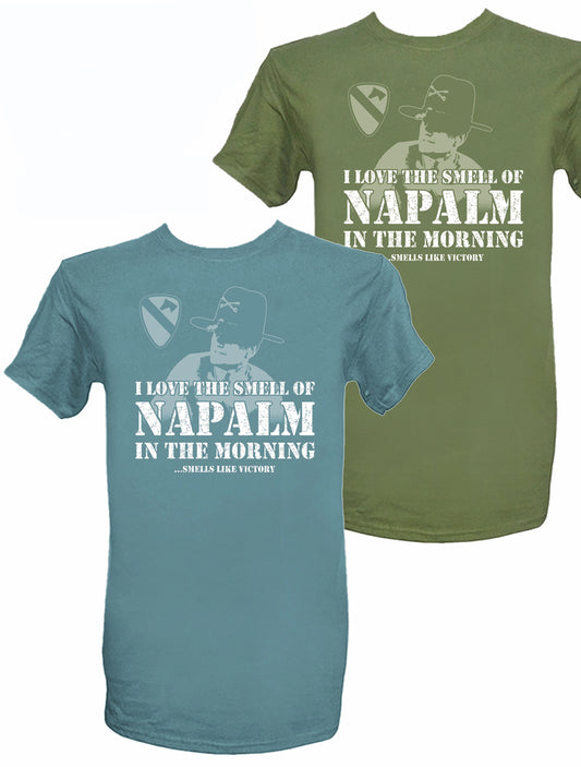 I Love The Smell Of Napalm US Army Vietnam War T Shirt