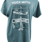 de Havilland DH 82 Tiger Moth RAF Trainer Aircraft Blueprint Design T Shirt
