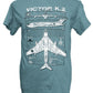Handley Page Victor RAF Nuclear Aerial Refueling Aircraft Blueprint Design T Shirt