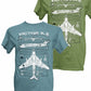 Handley Page Victor RAF Nuclear Aerial Refueling Aircraft Blueprint Design T Shirt