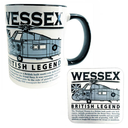 Westland Wessex RN RAF RAN Helicopter Mug Coaster