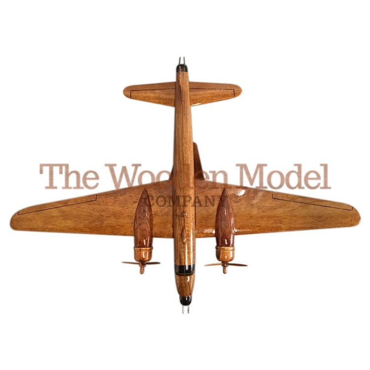 Vickers Wellington RAF RAAF RCAF FAA WW2 Medium 2 Engine Bomber Aircraft Wooden Desktop Model