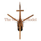Eurocopter now Airbus Helicopters EC130 H130 Helicopter Wooden Desktop Model
