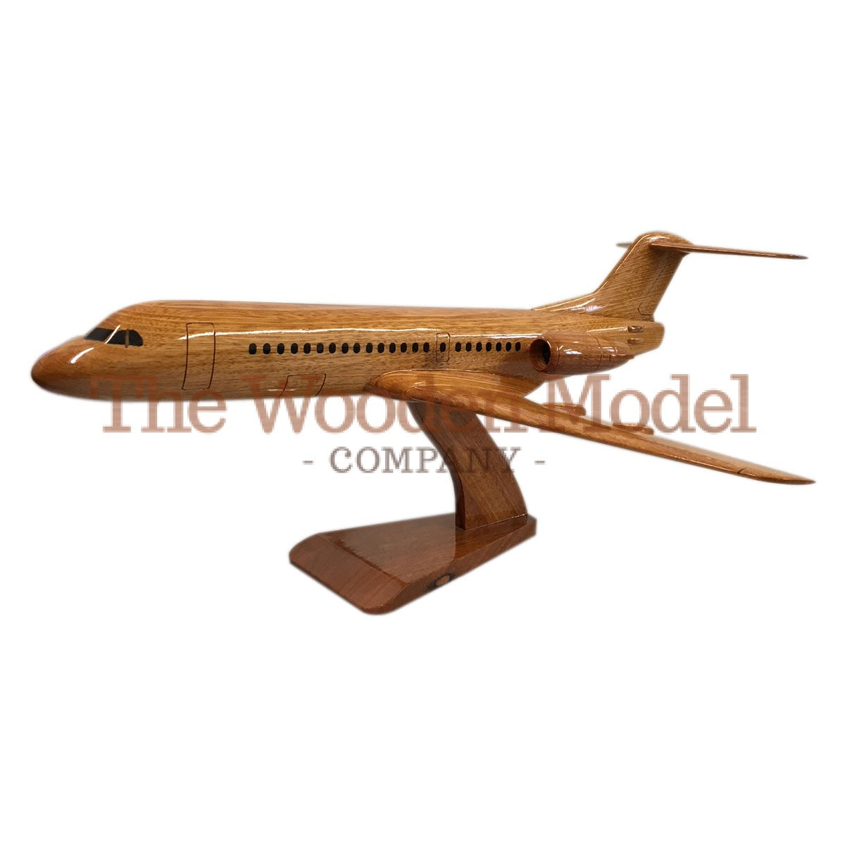 Fokker 70 Medium Range Passenger Airliner Desktop Model Aircraft.