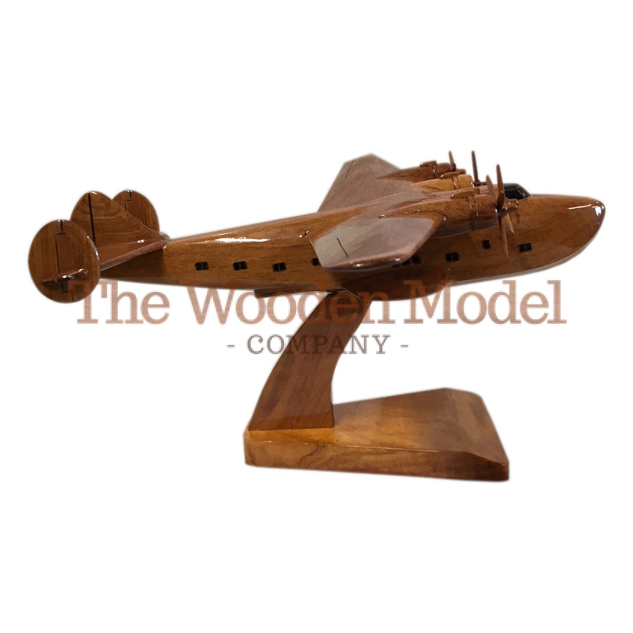 Short S 25 Sunderland RAF RAAF RNZAF SAAF French Navy Patrol Bomber Flying Boat Wooden Desktop Model Aircraft