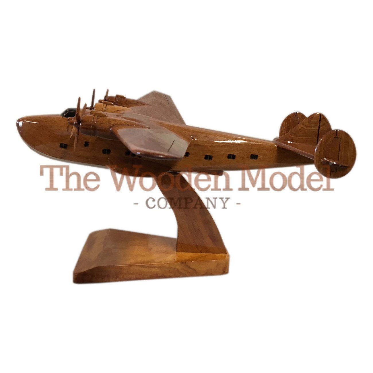 Short S 25 Sunderland RAF RAAF RNZAF SAAF French Navy Patrol Bomber Flying Boat Wooden Desktop Model Aircraft