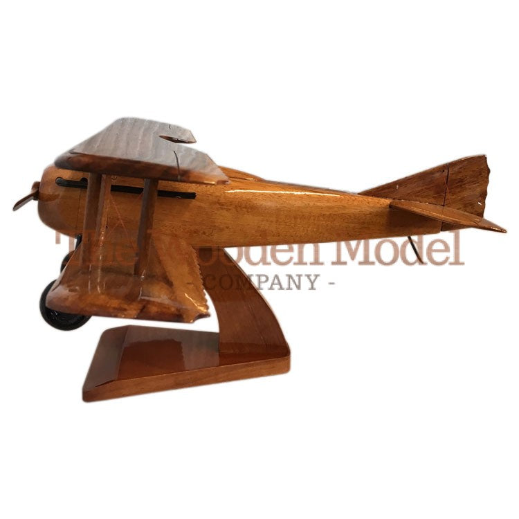 Spad X111 French WW1 Fighter Aircraft Wooden Desktop Model. LAST ONE AVAILABLE - THIS ITEM WILL BE DISCONTINUED!