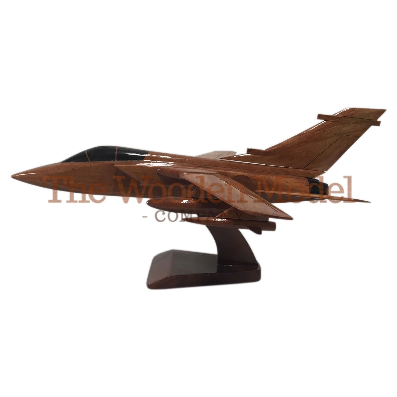 Panavia Tornado RAF GAF IAF RSAF Multirole Swing Wing Modern Fighter Aircraft Wooden Desktop Model