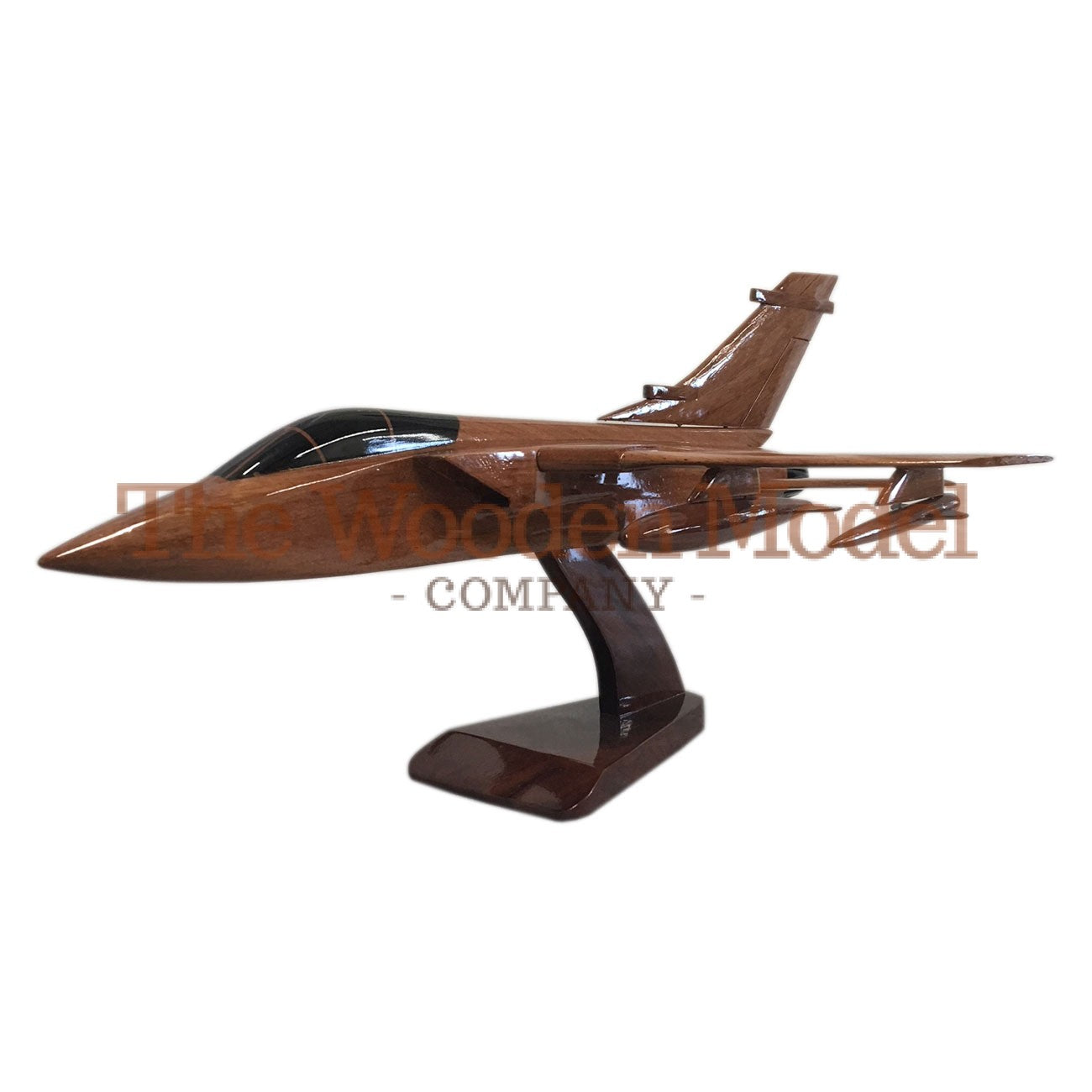 Panavia Tornado RAF GAF IAF RSAF Multirole Swing Wing Modern Fighter Aircraft Wooden Desktop Model