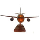 B757 Civilian Commercial Passenger Jet Desktop Model.