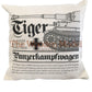 German Panzerkampfwagen Tiger 1 WW2 Heavy Tank Design Cushion Inner Included