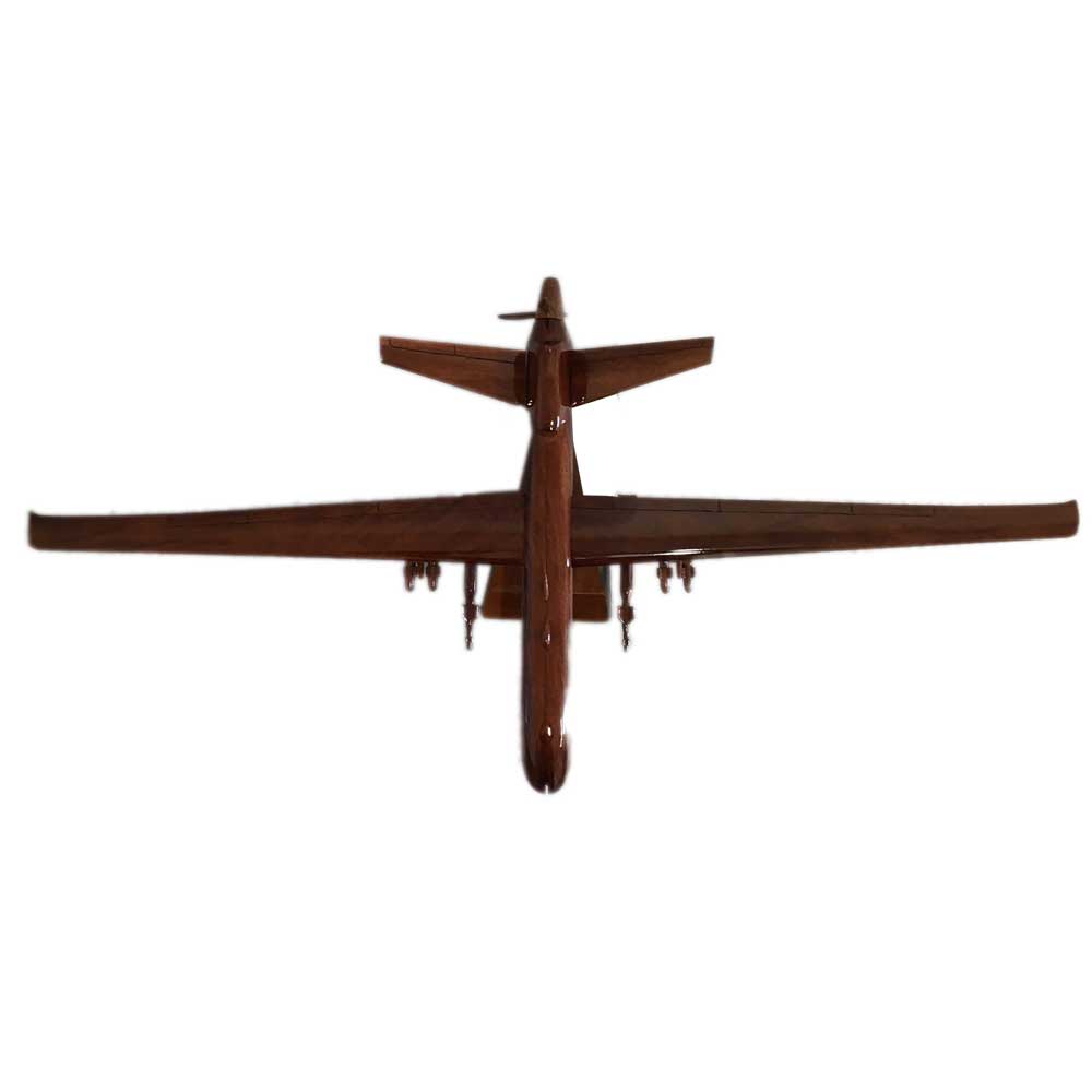 General Atomics MQ-9 Reaper US Air Force RAF Drone Aircraft Military Wooden Desktop Model