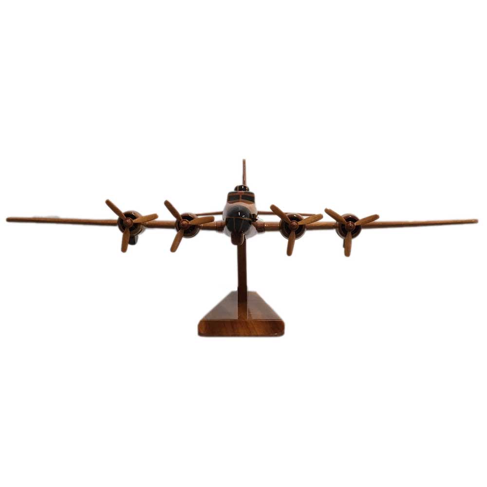 B-17 Flying Fortress WW11 USAF/RAF Four Engine Heavy Bomber Military Aircraft Wooden Desktop Model.