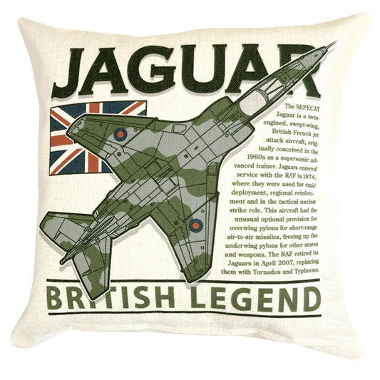 SEPECAT Jaguar RAF FFAF IAF Supersonic Fighter Reconnaissance Trainer Aircraft Cushion Inner Included