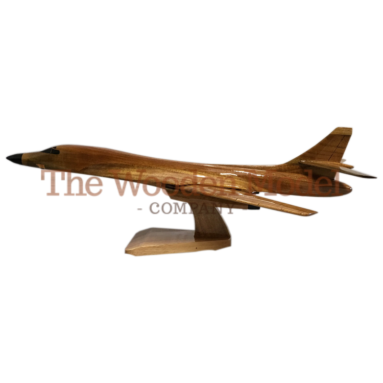 Rockwell B-1 Lancer USAF Supersonic Strategic Heavy Bomber With Swing Wing Desktop Model Aircraft.
