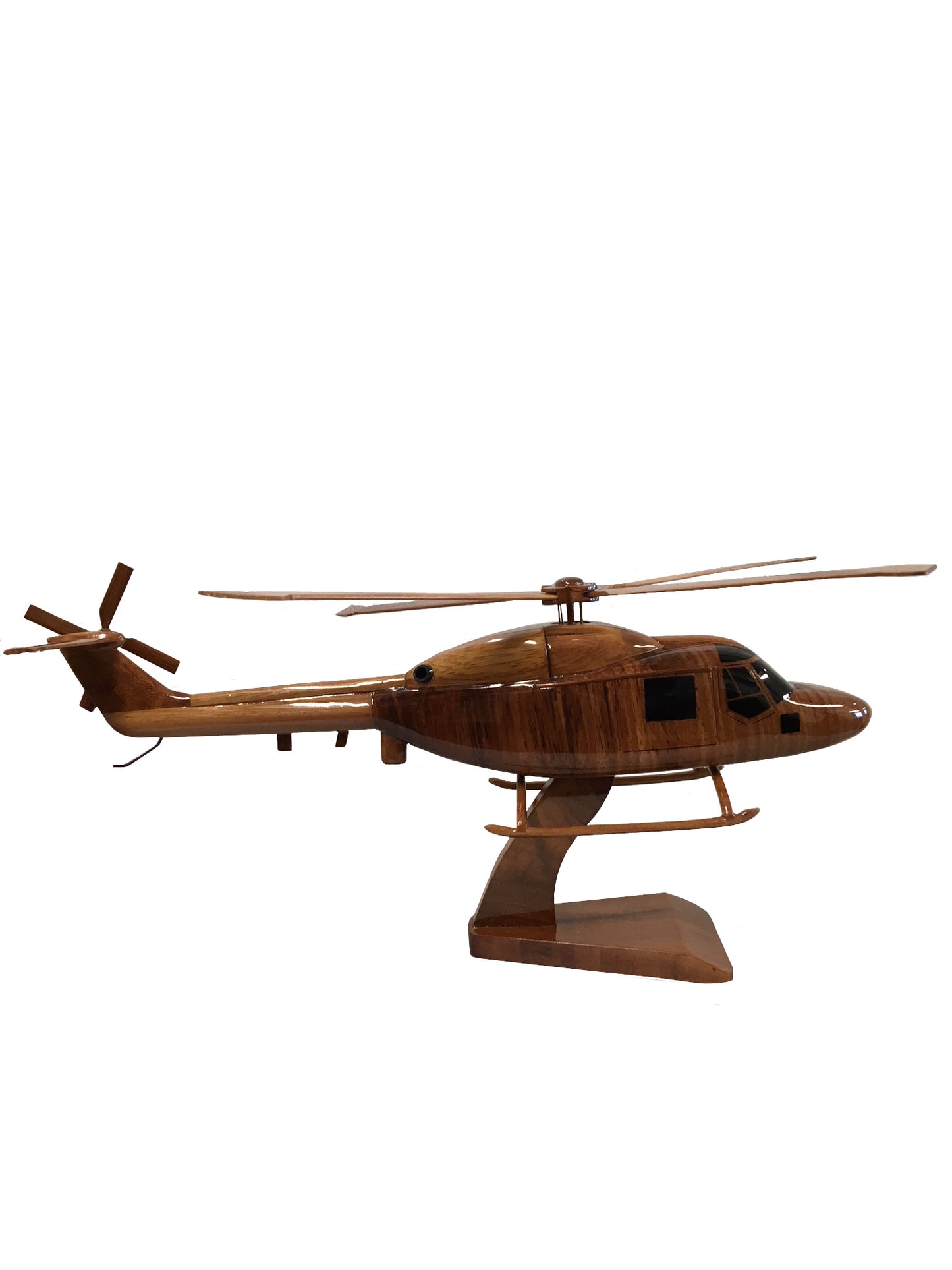 Westland Lynx AH-7 British Army Military Helicopter Desktop Model.
