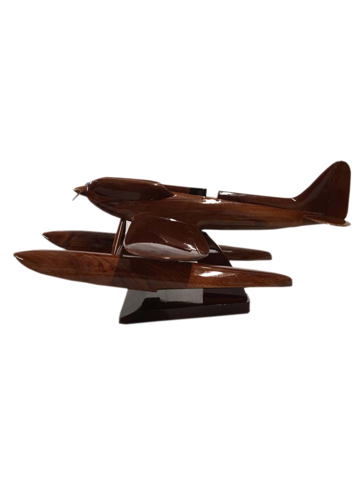 Supermarine S 6B Racing Seaplane British Aircraft Wooden Desktop Model