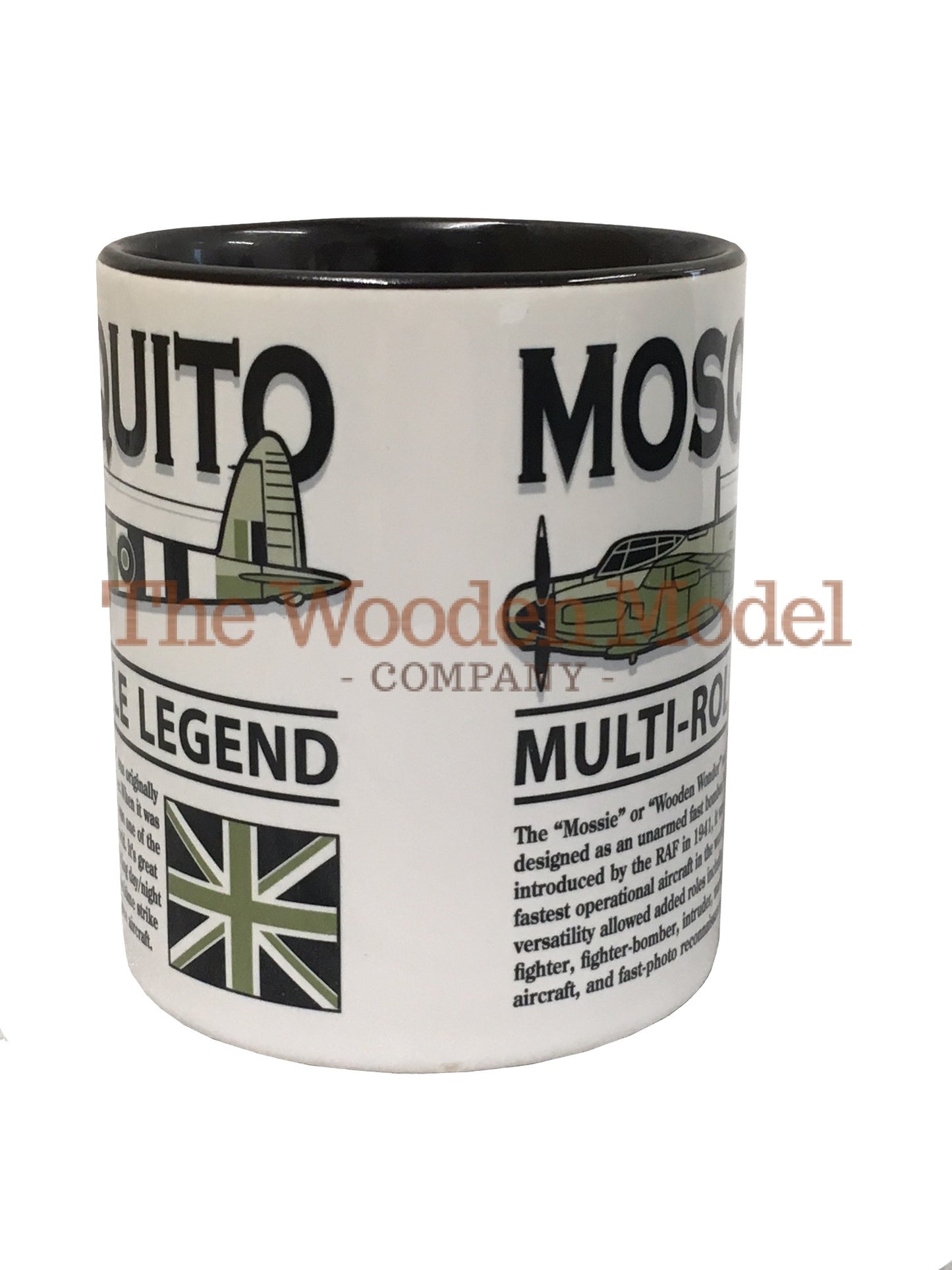 de Havilland DH 98 Mosquito RAF RCAF RAAF USAF WW11 Multirole Fighter Bomber Aircraft Mug