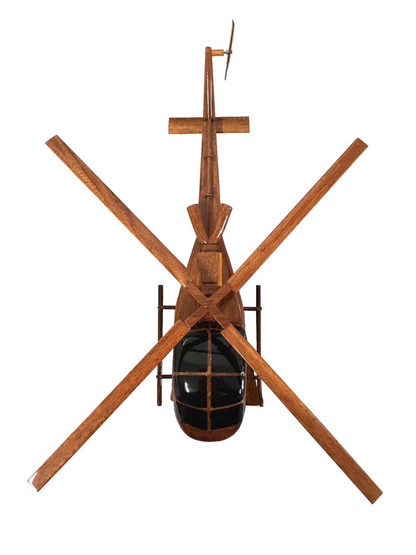 Westland Scout British Army Royal Australian Navy South African Air Force Light General Use Military Helicopter Wooden Desktop Model